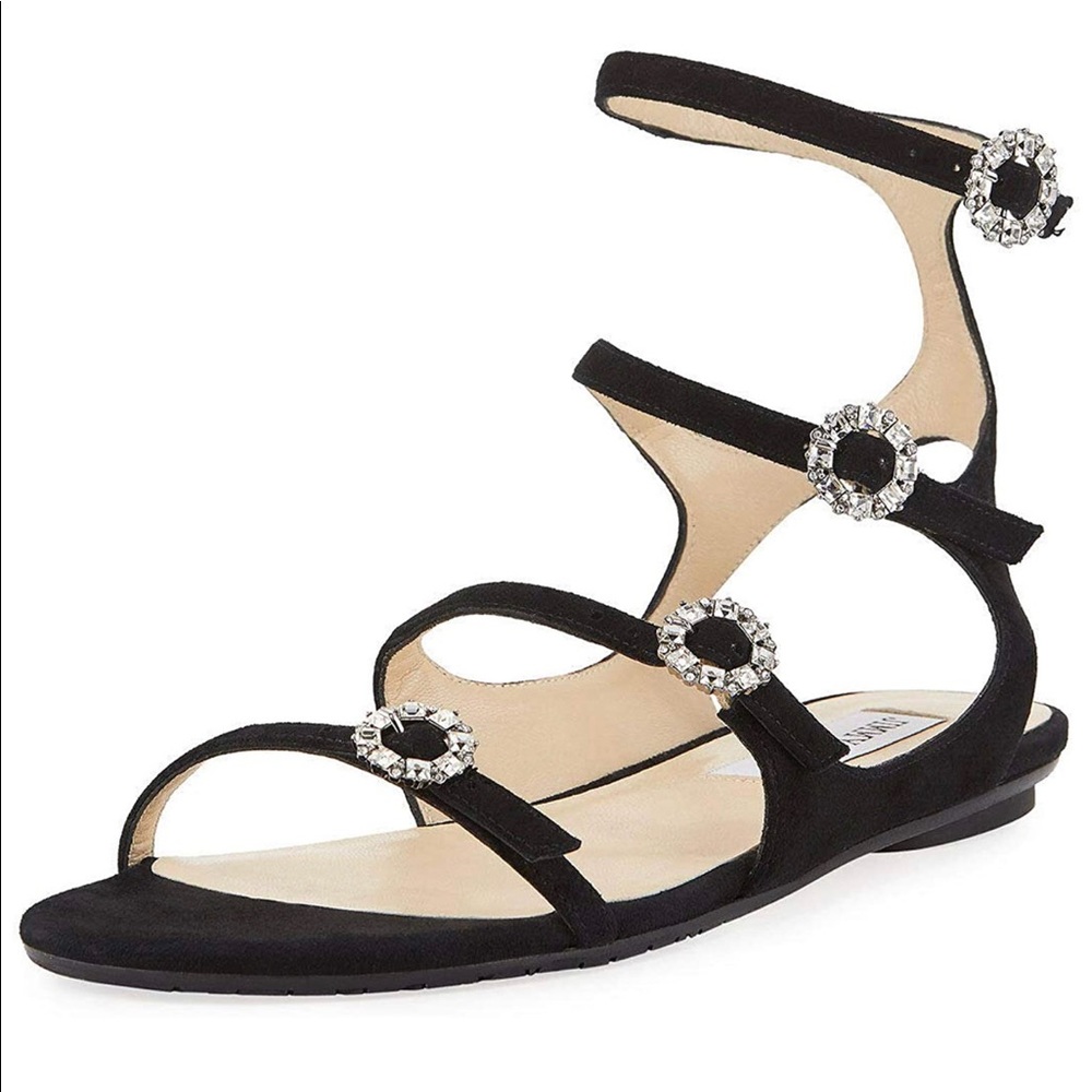 Jimmy Choo NAIA Suede Flat